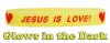 Renew Your Mind JESUS IS LOVE! Glow in the Dark Silicone Wristband